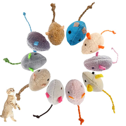 SmartyCat Furry Catnip Mice 6-Pack